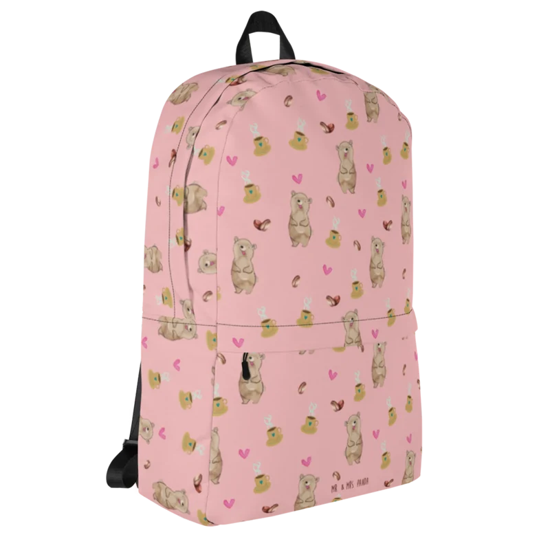 Rucksack Bär Kaffee Muster
