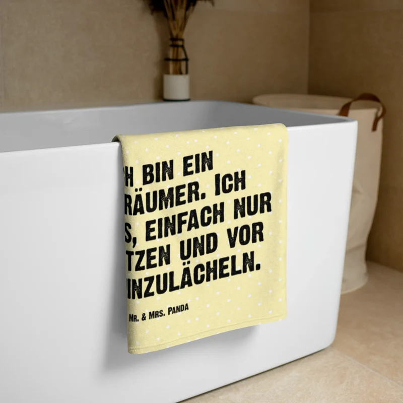 XL Badehandtuch Robbe Lachen