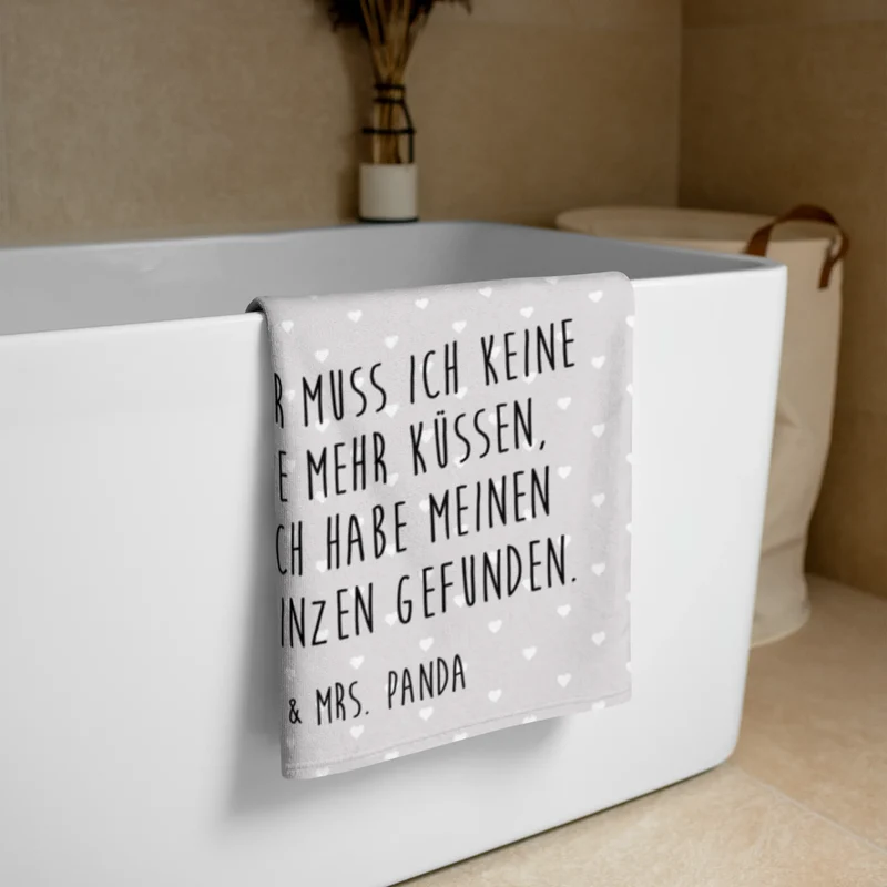 XL Badehandtuch Frosch Liebe