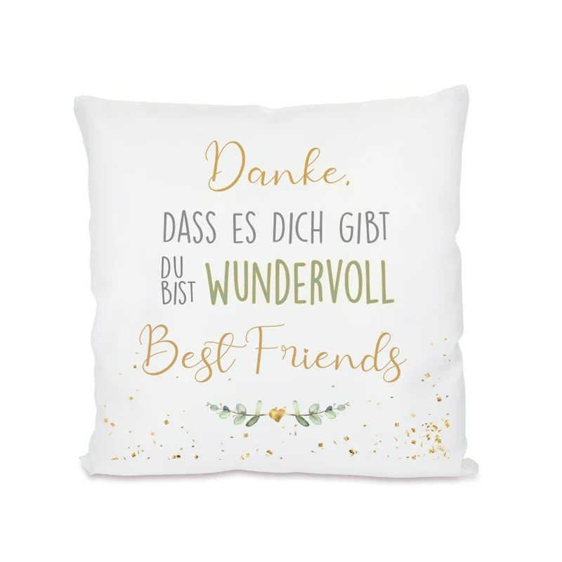 Kissen für die Lieblingspatentante | Besonderes Geschenk für die Patentante | Tolle Aufmerksamkeit | 8 Motivvarianten zur Auswahl