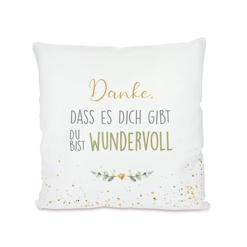 Kissen für die Lieblingspatentante | Besonderes Geschenk für die Patentante | Tolle Aufmerksamkeit | 8 Motivvarianten zur Auswahl