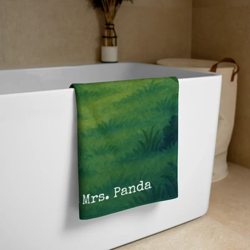 XL Badehandtuch Fuchs Sterne Design
