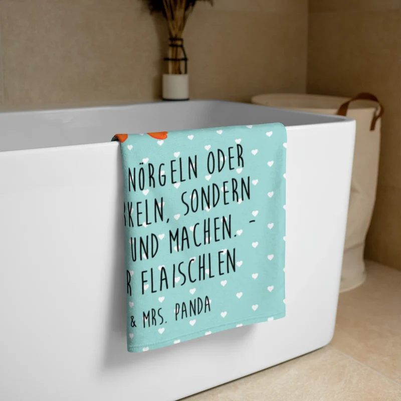 XL Badehandtuch Fuchs Laterne