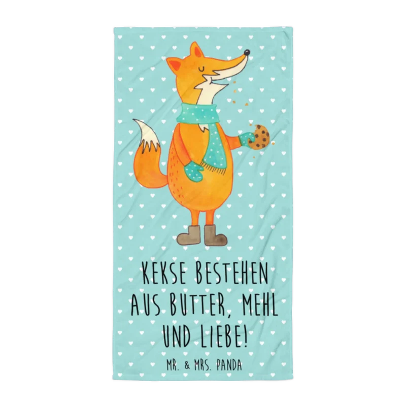 XL Badehandtuch Fuchs Keks