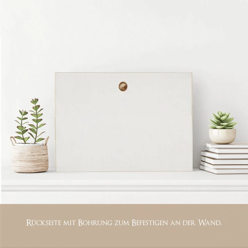 Holzbild zum Anbringen eines Fotos | Fotogeschenk mit Spruch "Noch besser als dich zum Papa zu haben ist, dich als Opa zu haben. Du bist der Beste!" | Tolles Geschenk für Großväter