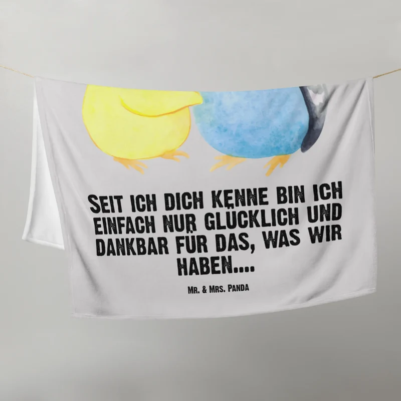 Babydecke Wellensittich Liebe