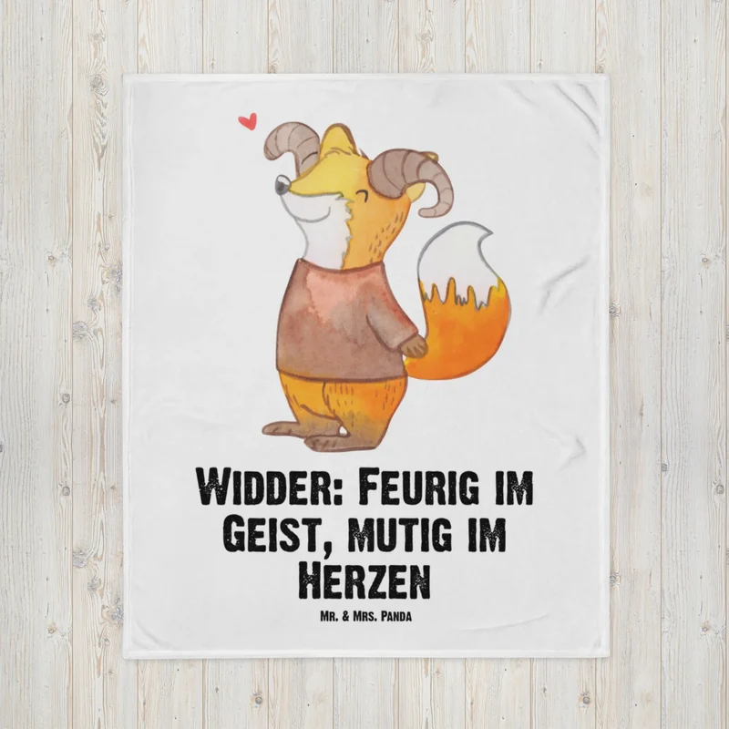 Babydecke Widder Astologie