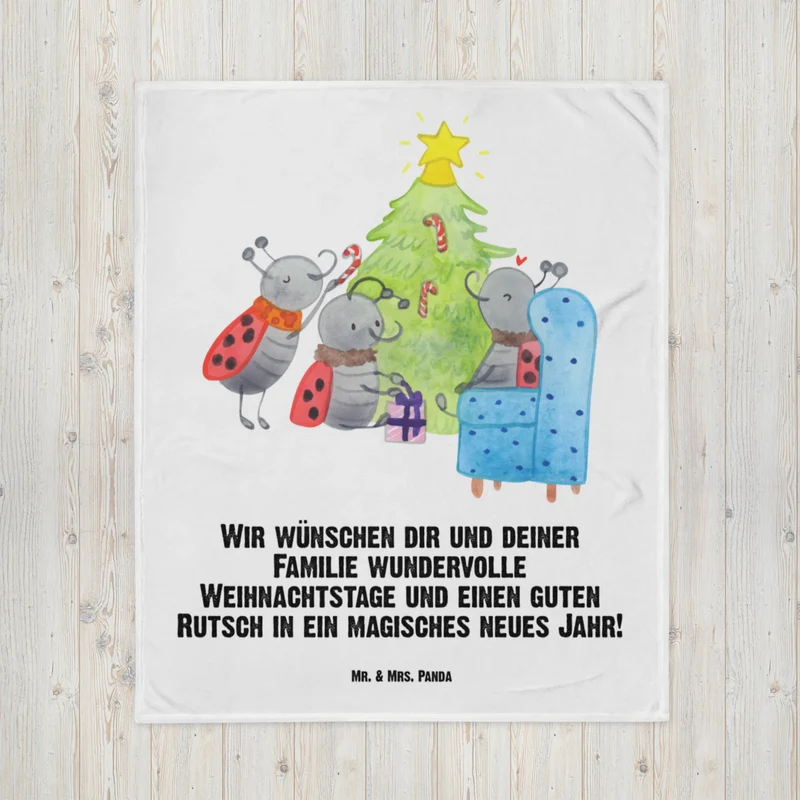 Babydecke Weihnachten Smörle