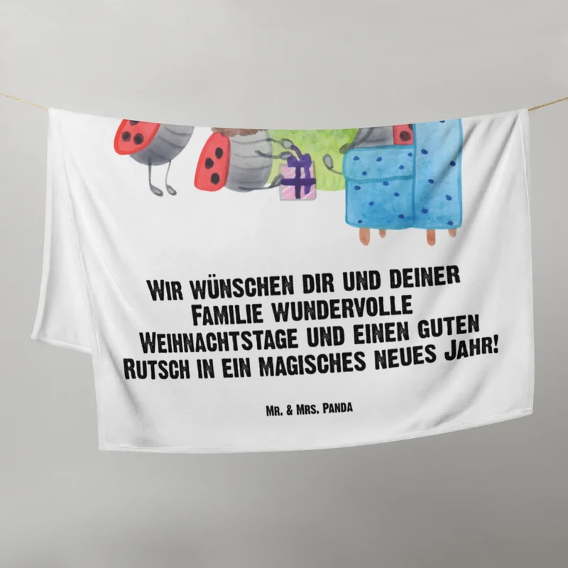 Babydecke Weihnachten Smörle