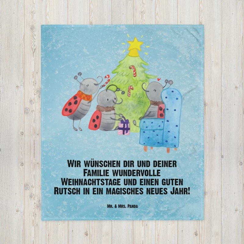 Babydecke Weihnachten Smörle