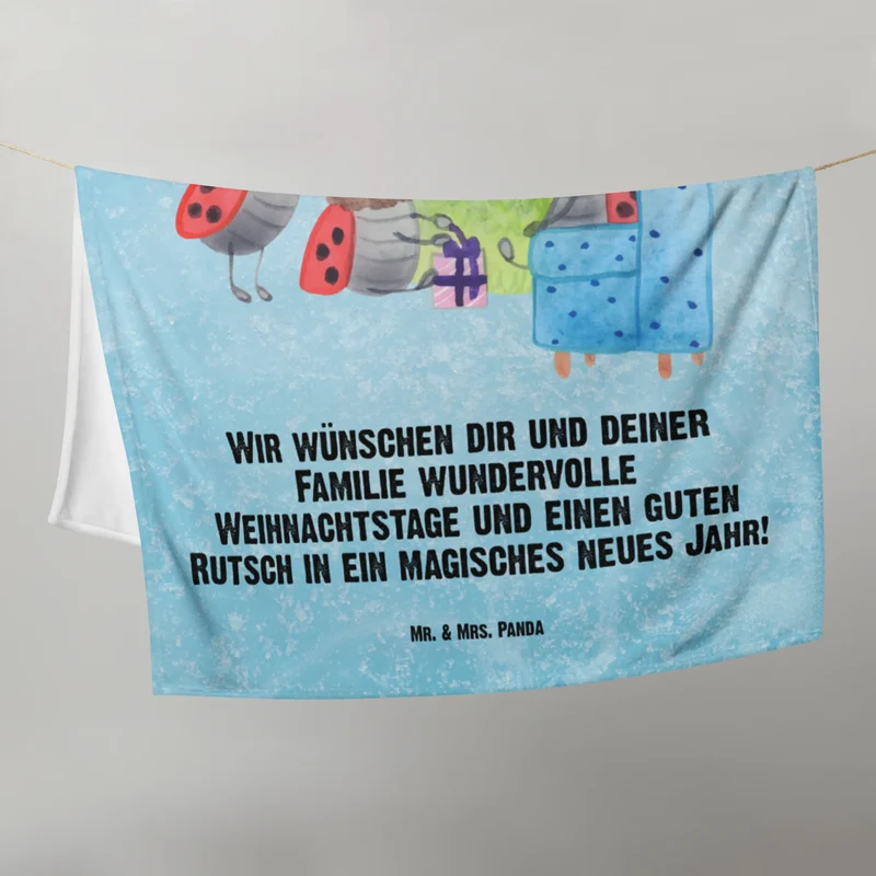Babydecke Weihnachten Smörle