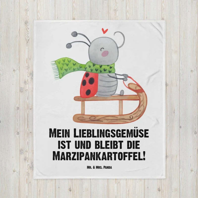 Babydecke Smörle Rodeln
