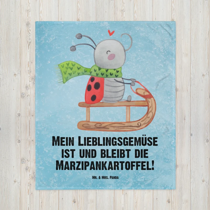 Babydecke Smörle Rodeln