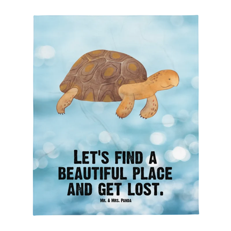 Babydecke Schildkröte Marschieren