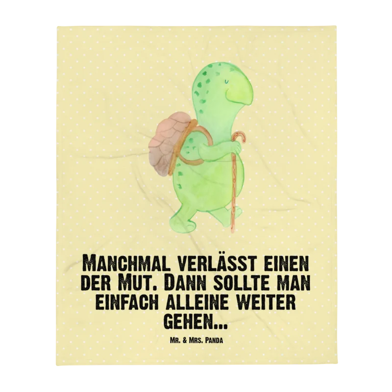 Babydecke Schildkröte Wanderer