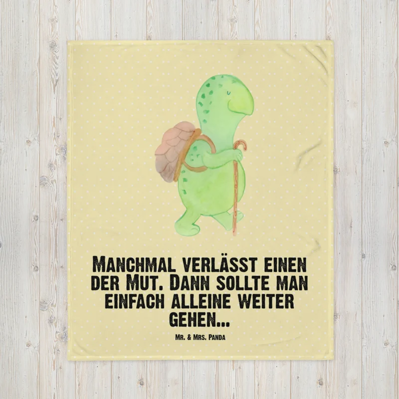 Babydecke Schildkröte Wanderer