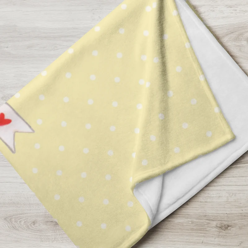 Babydecke Nachtfalter Fähnchen