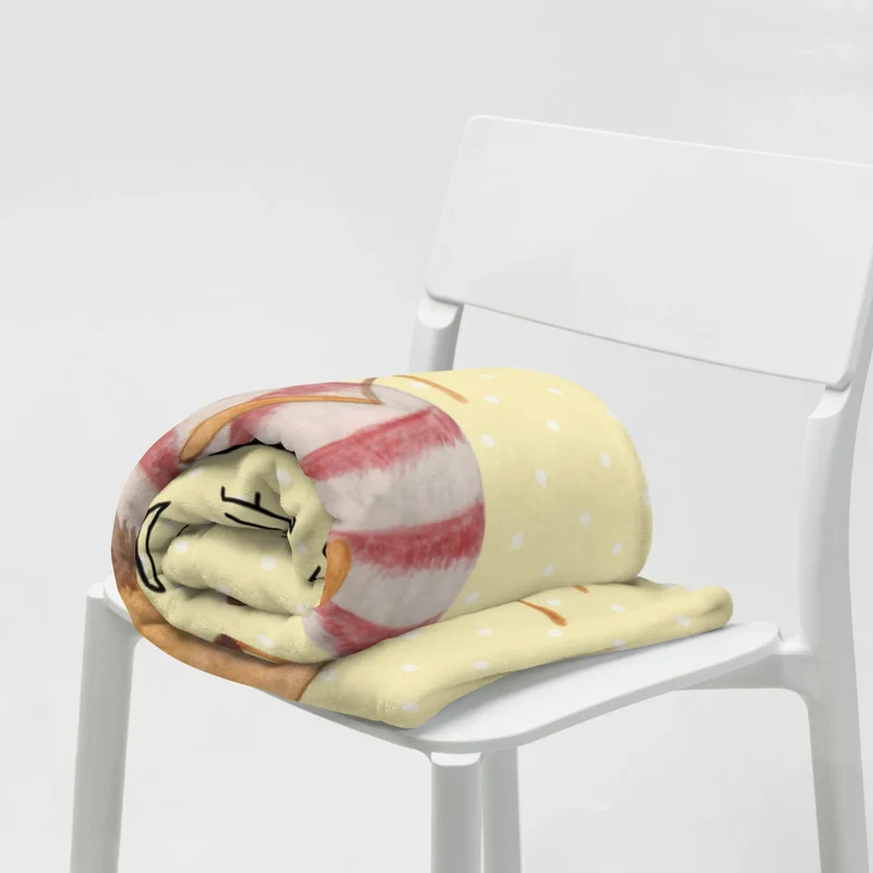 Babydecke Nachtfalter Fähnchen