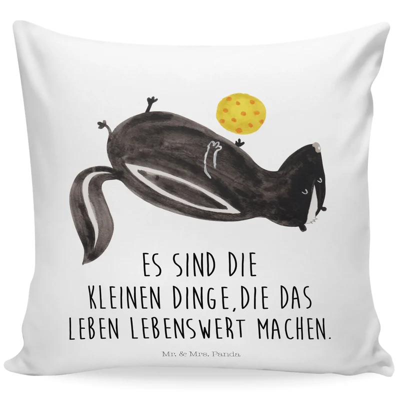 40x40 Kissen Stinktier Ball