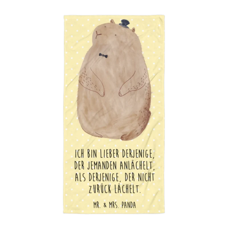 XL Badehandtuch Murmeltier