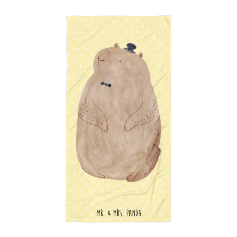 XL Badehandtuch Murmeltier