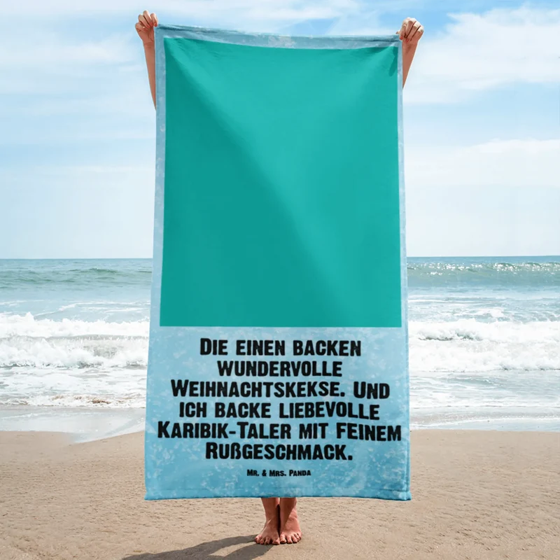XL Badehandtuch Maus Kekse