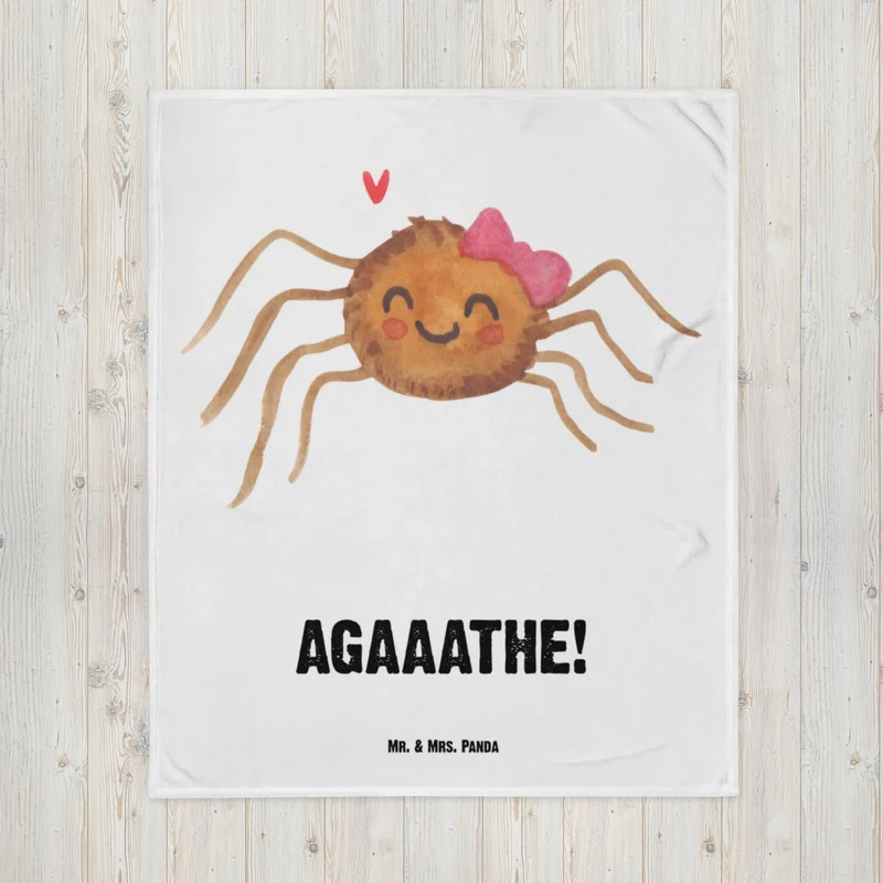 Babydecke Spinne Agathe Freude