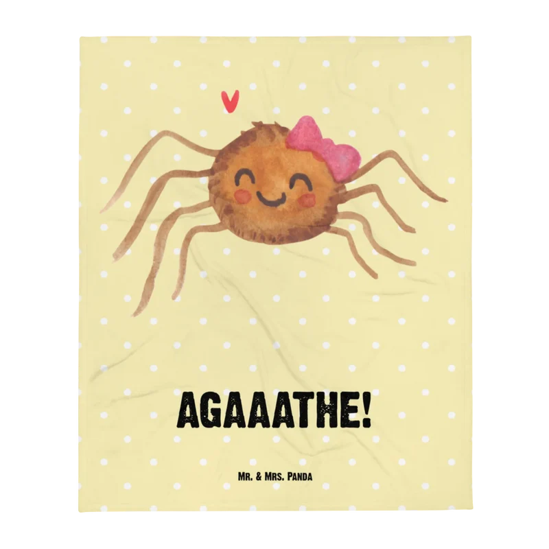 Babydecke Spinne Agathe Freude