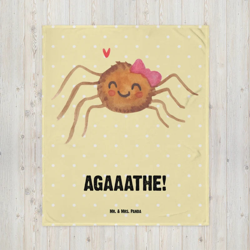 Babydecke Spinne Agathe Freude