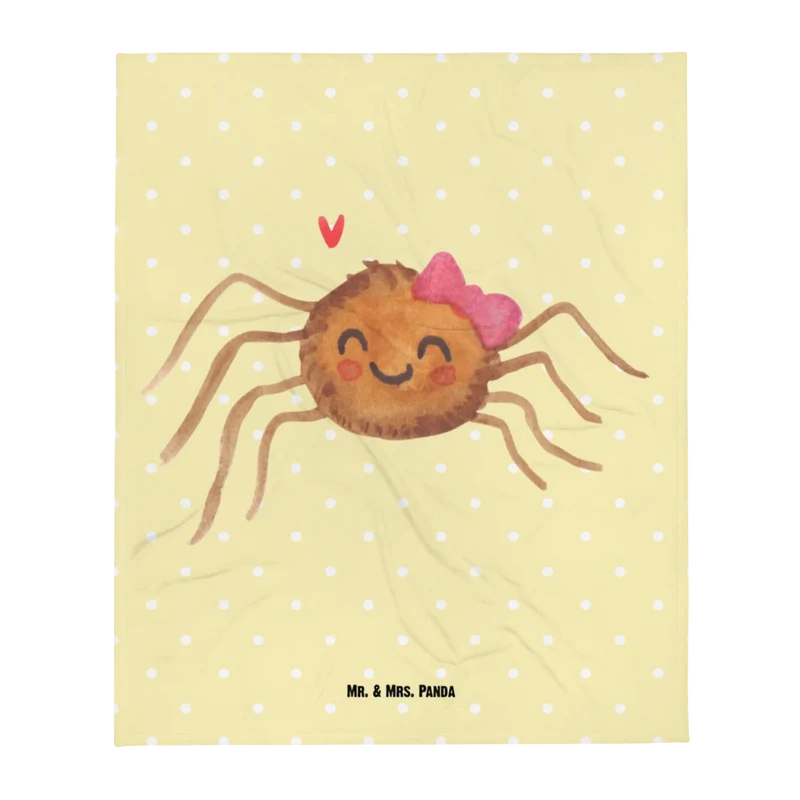 Babydecke Spinne Agathe Freude