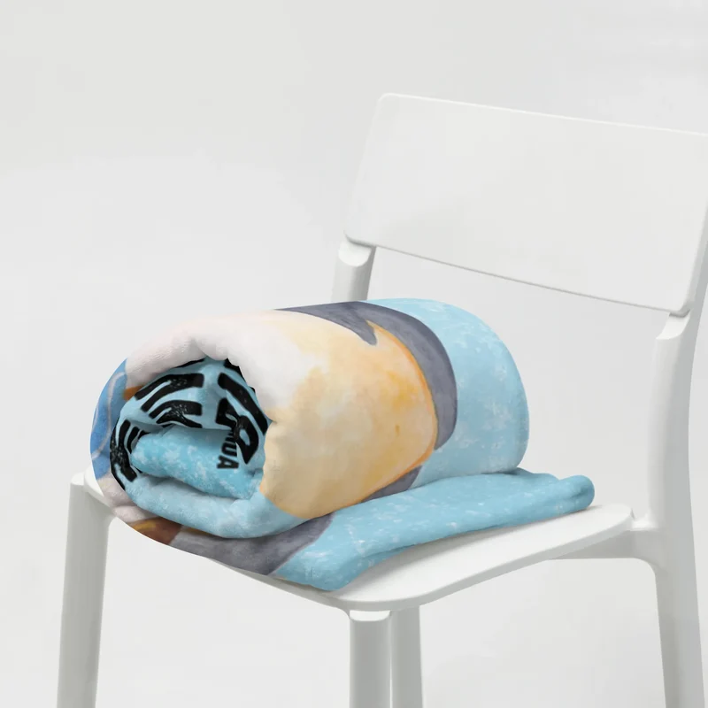 Babydecke Pinguin Lolli