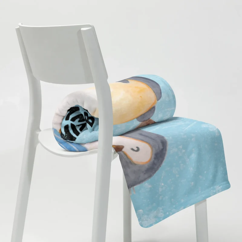 Babydecke Pinguin Lolli