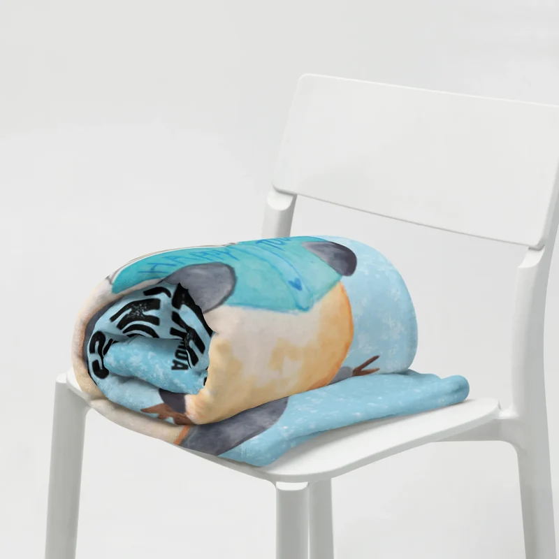 Babydecke Pinguin Buch