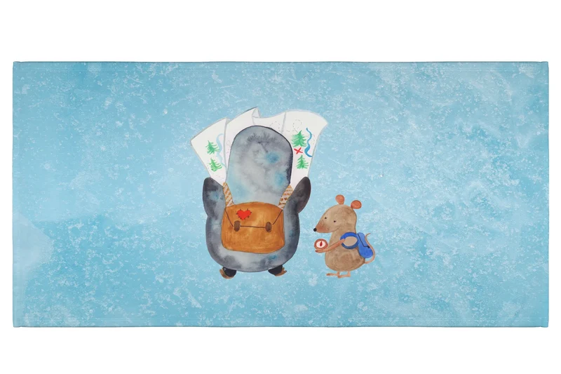 Handtuch Pinguin & Maus Wanderer