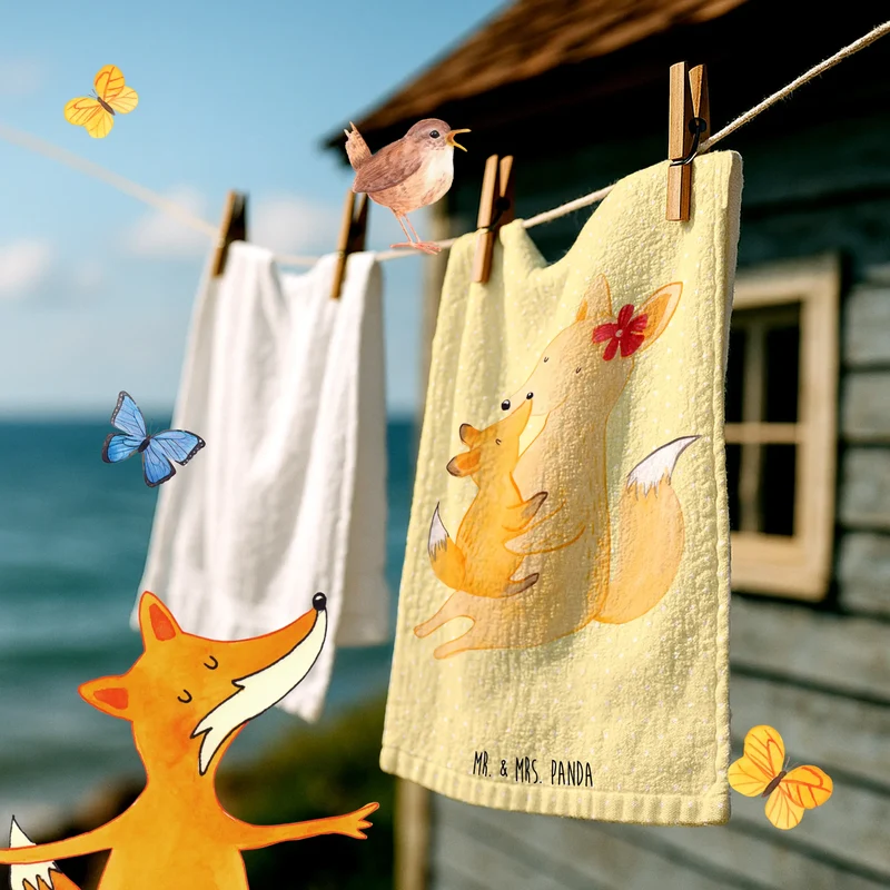 Gästehandtuch Fuchs Mama