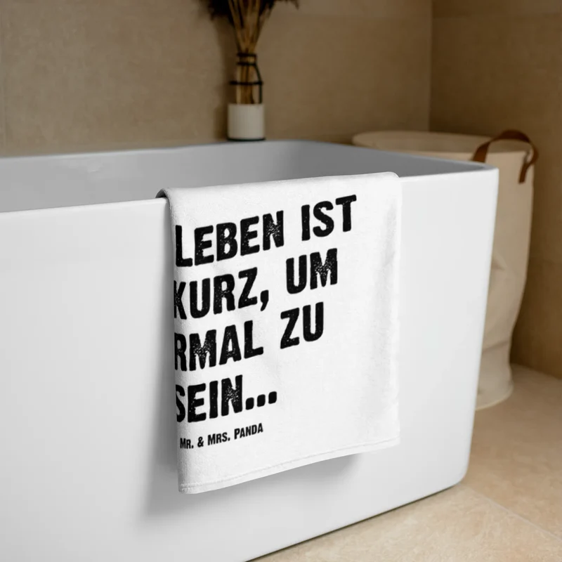 XL Badehandtuch Lama Stolz