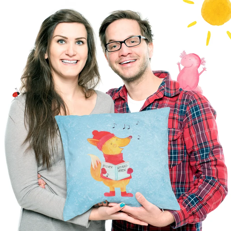 40x40 Kissen Fuchs Sänger