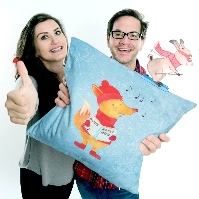 40x40 Kissen Fuchs Sänger