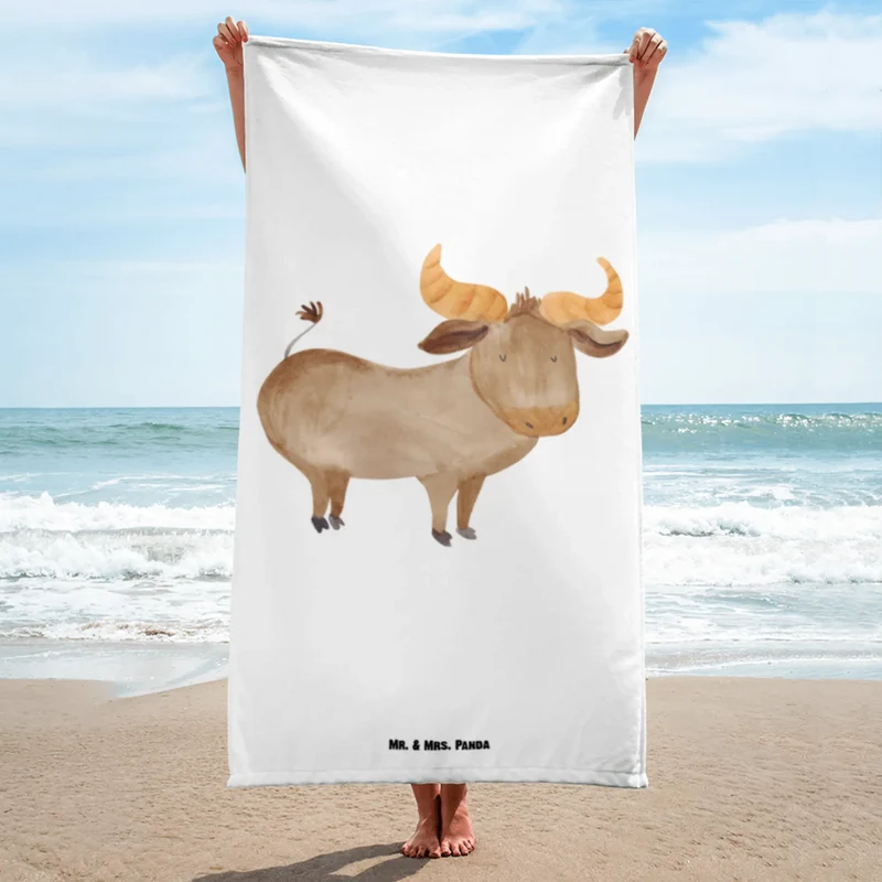 XL Badehandtuch Sternzeichen Stier