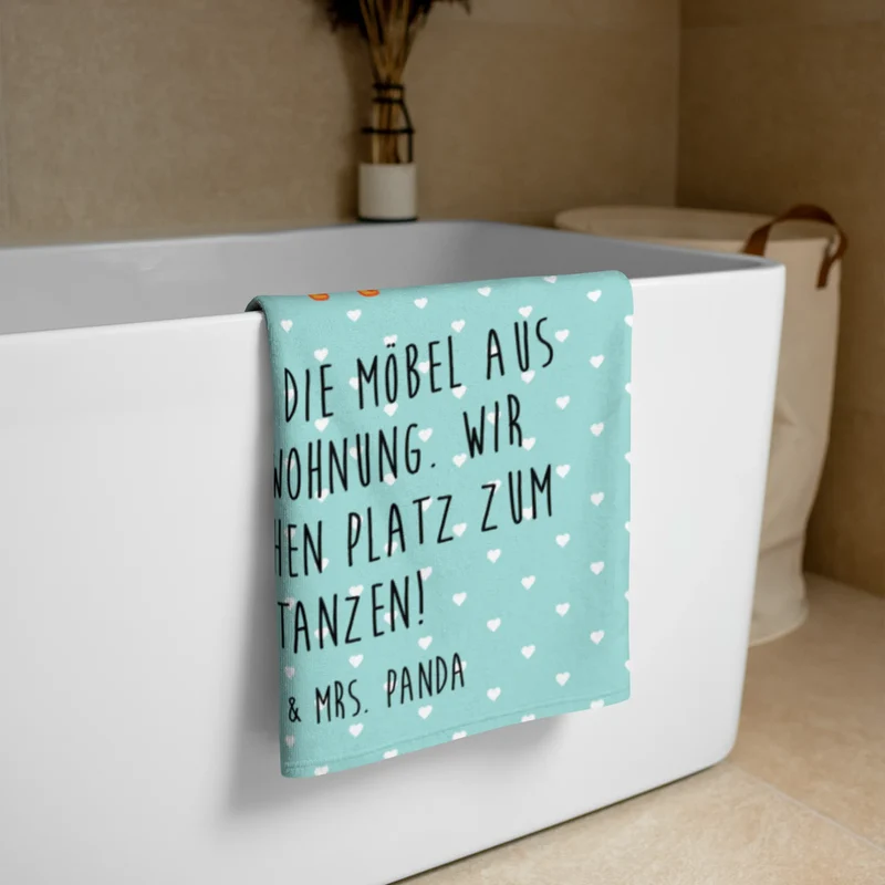 XL Badehandtuch Fuchs Ballerina