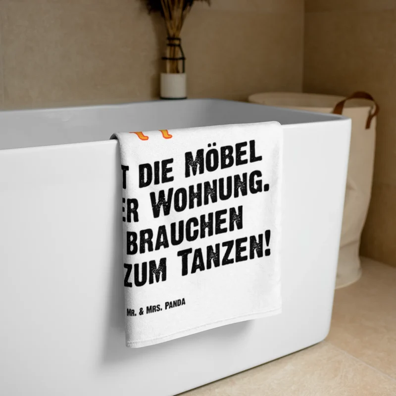 XL Badehandtuch Fuchs Ballerina