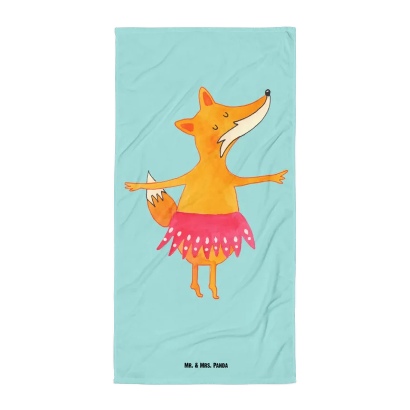 XL Badehandtuch Fuchs Ballerina