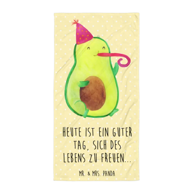 XL Badehandtuch Avocado Feier