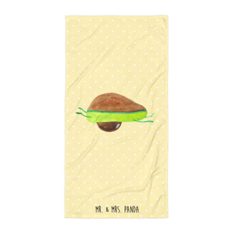 XL Badehandtuch Avocado Yoga