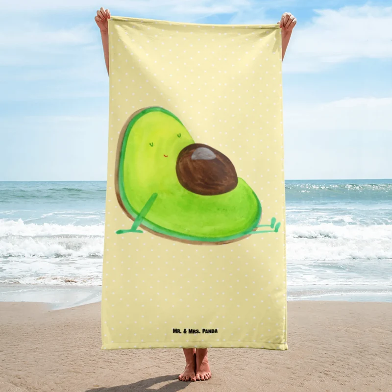 XL Badehandtuch Avocado Schwangerschaft