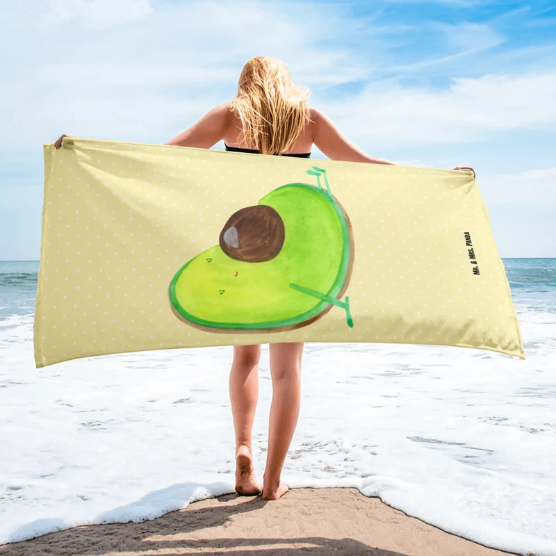 XL Badehandtuch Avocado Schwangerschaft