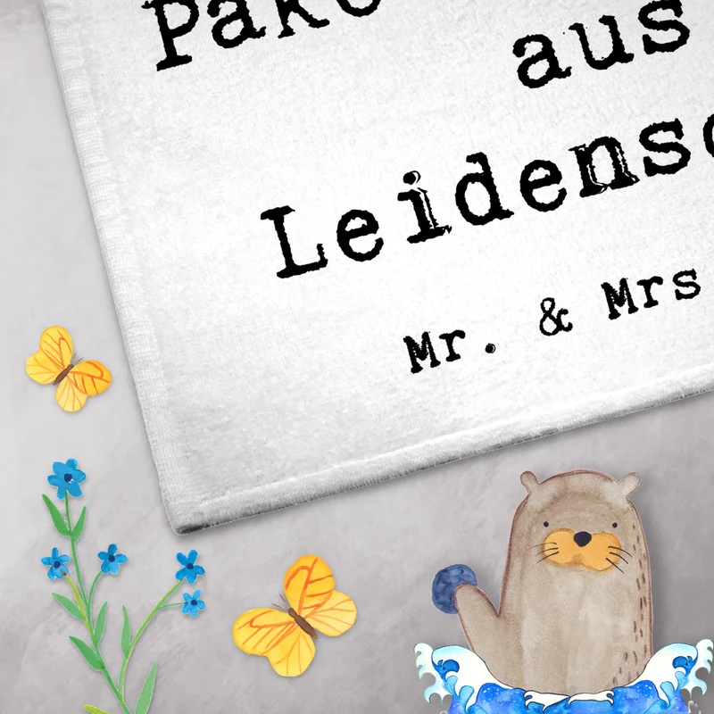 Gästehandtuch Paketzusteller Leidenschaft