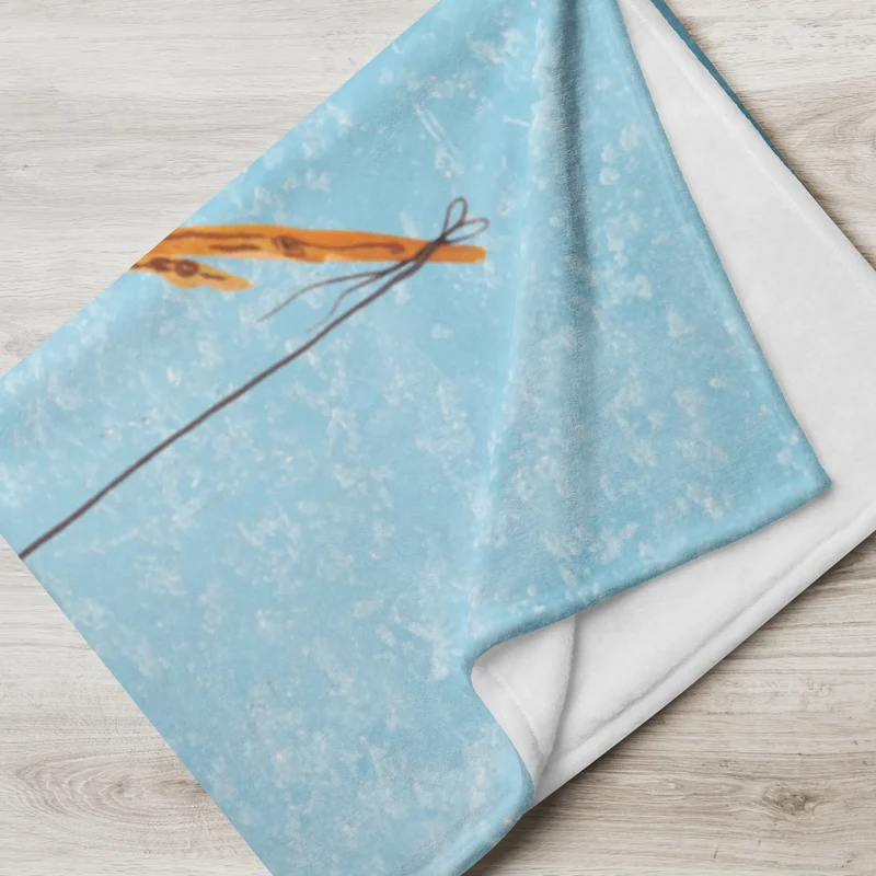 Babydecke Pinguin Angler
