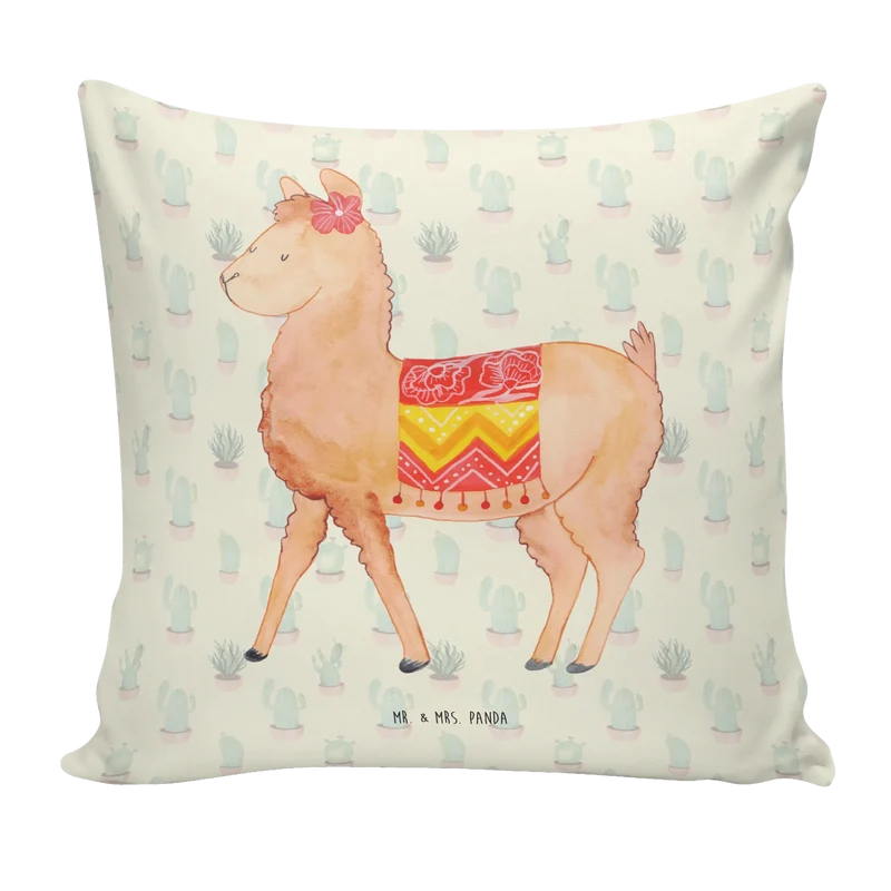 40x40 Kissen Alpaka Stolz