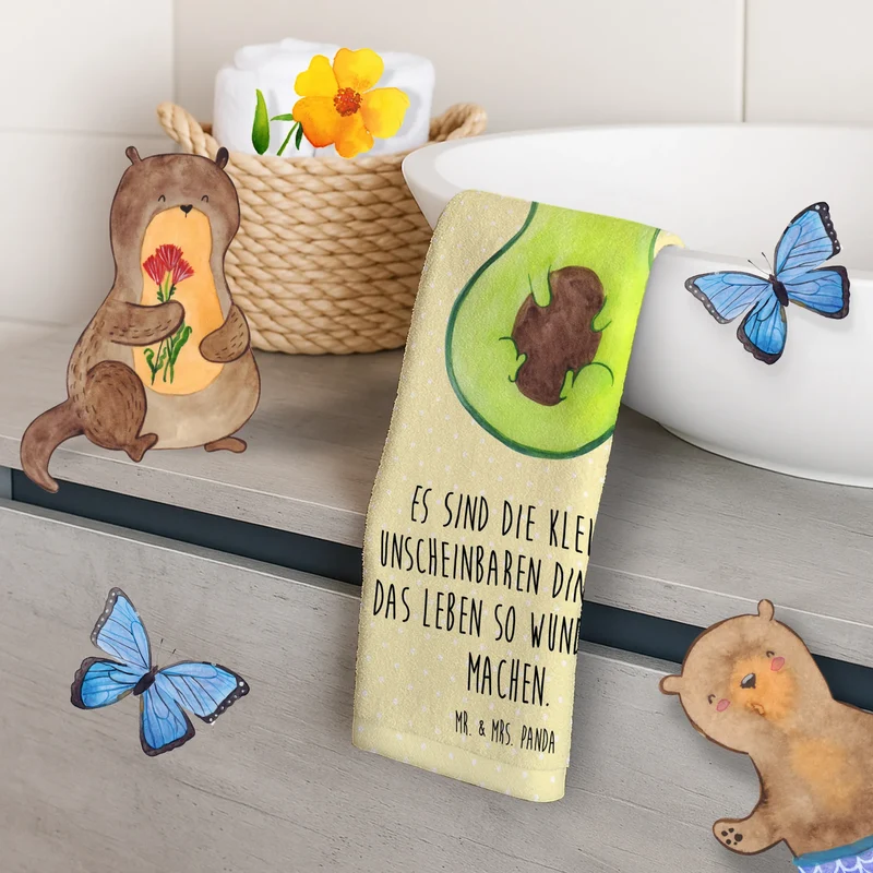 Gästehandtuch Avocado Kern